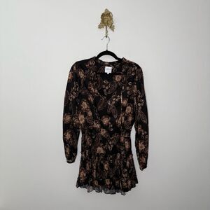 Misa Lorena Ruffle Dress M